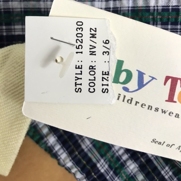 NWT Baby Togs Vested Overall - Golf Clubs & Dog - Picture 2 of 10